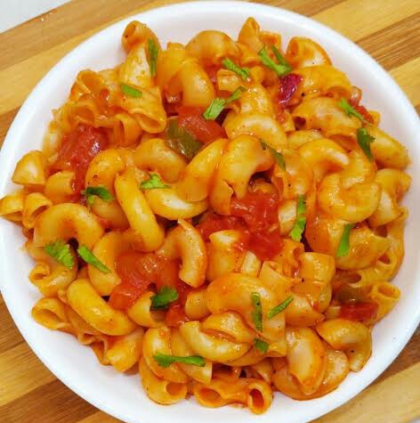 Yummy macaroni specially cooked for you