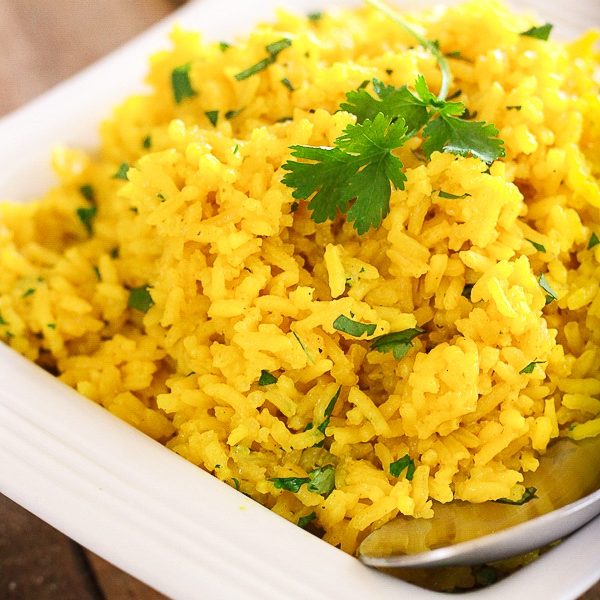 Yellow rice specially cook for you