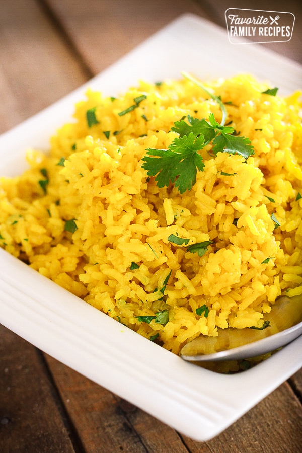 Yellow rice specially cook for you
