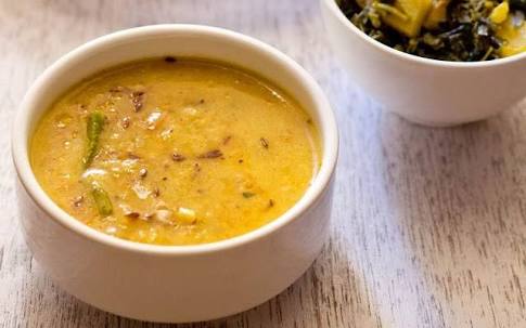 Healthy and tasty yellow dal